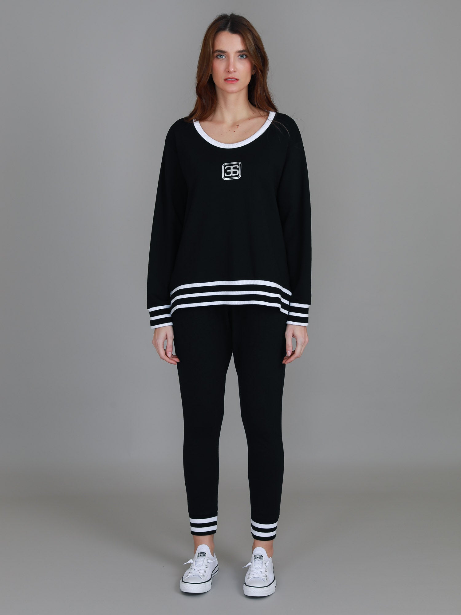 womens black sweater #color_black