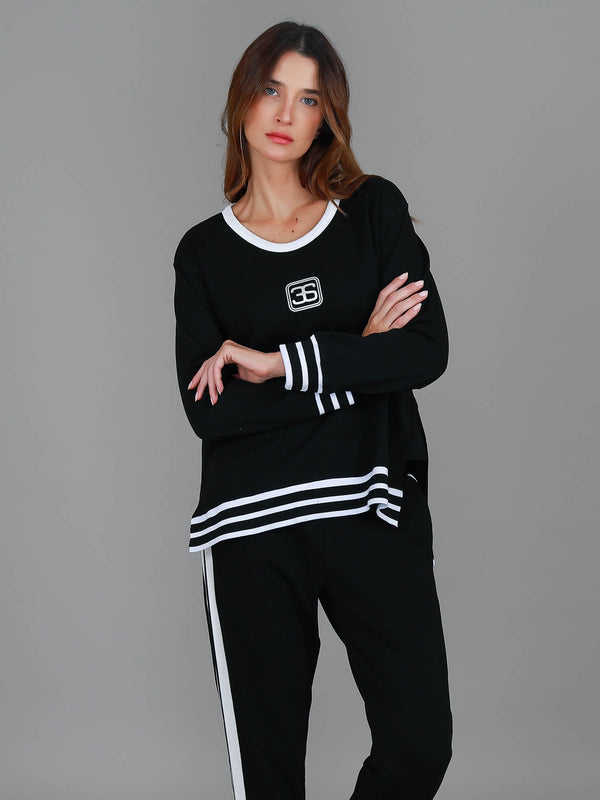 Orchards Oversized 3S Rib Sweatshirt