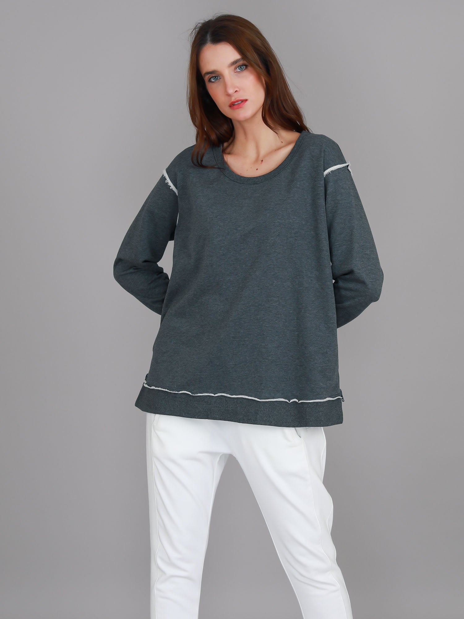 plain grey sweatshirt #color_ash marle