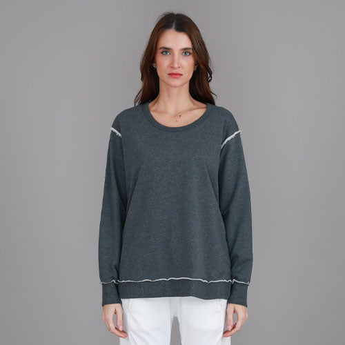 Jasmine Side Zip Sweatshirt size guide