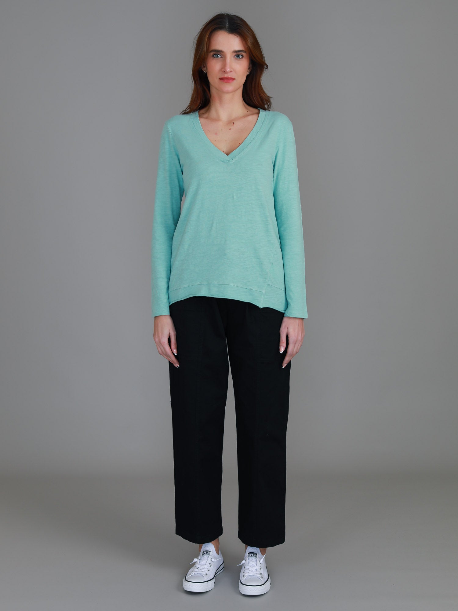 longsleeve tops #color_light sea green