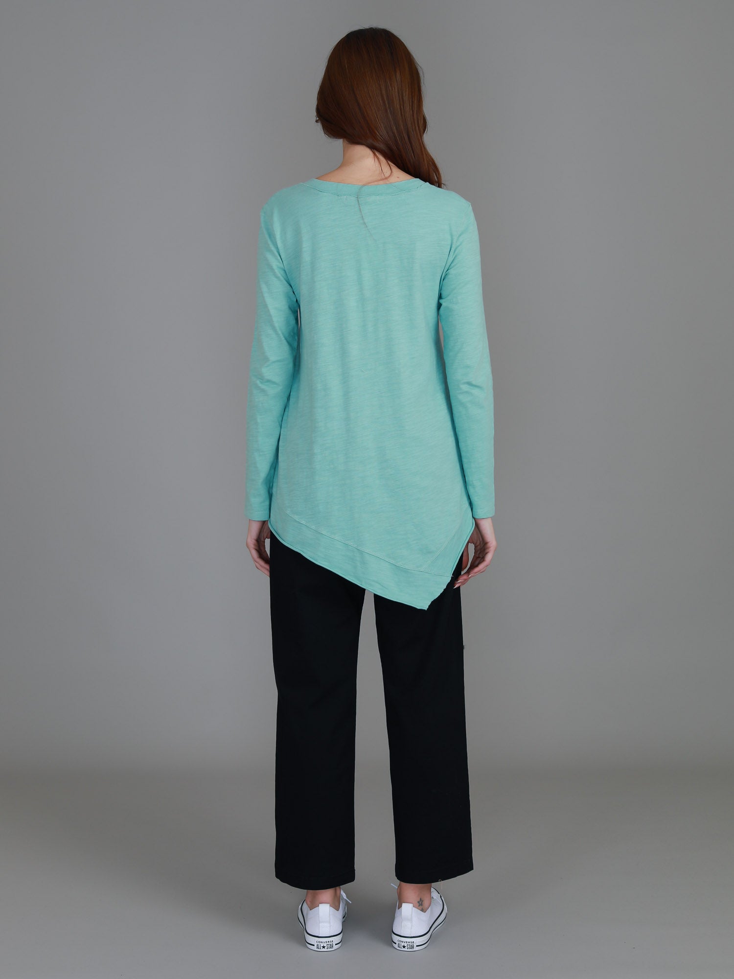 green long sleeve #color_light sea green