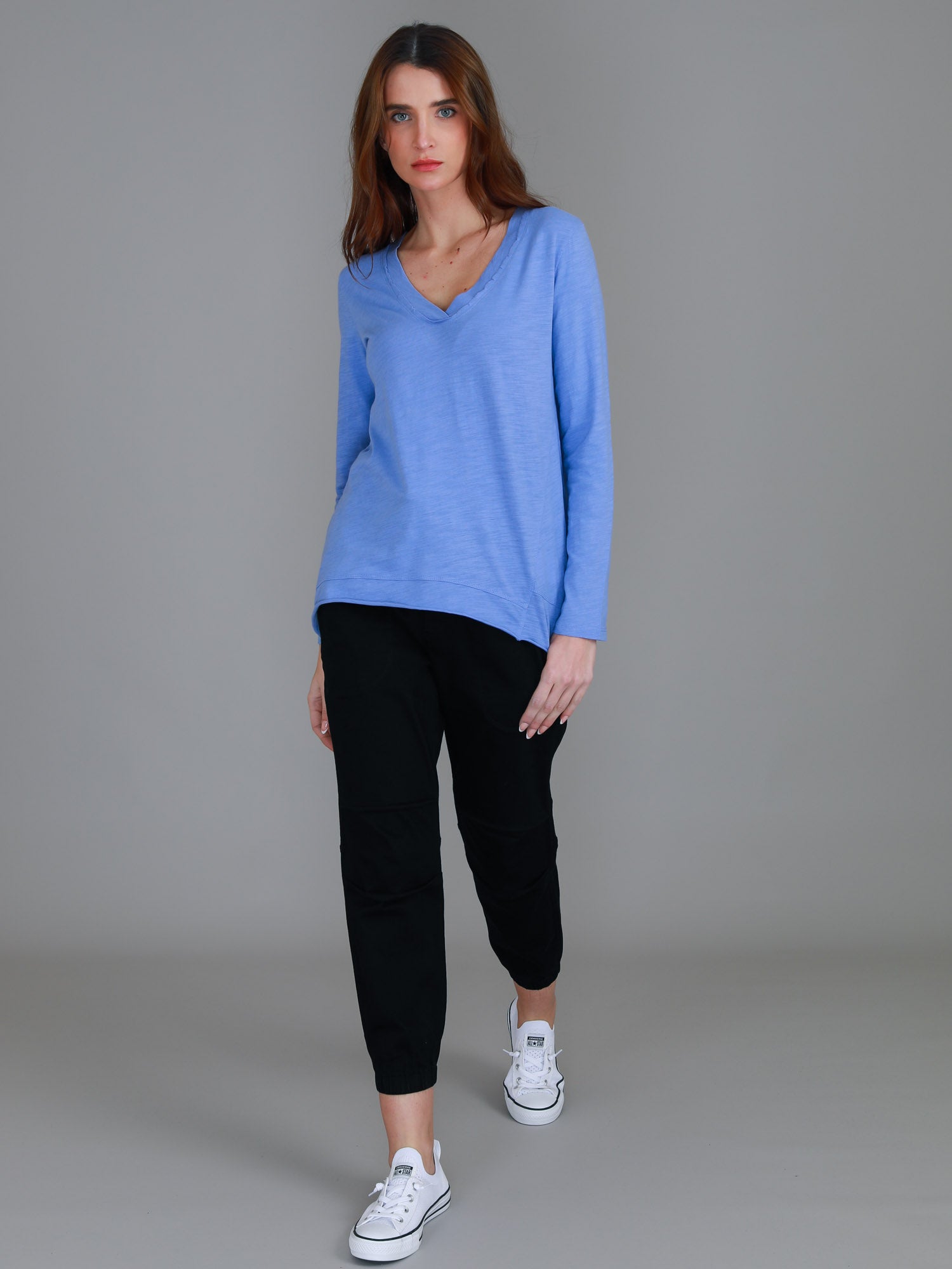 navy long sleeve #color_spanish violet