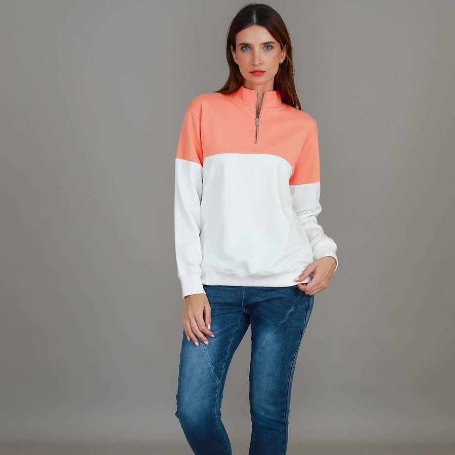 Sophie Half Zip Sweatshirt size guide