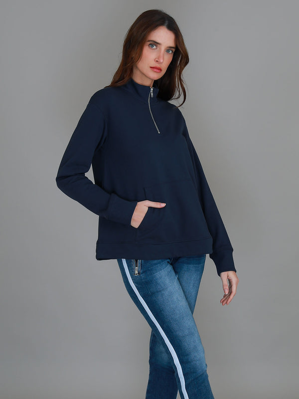 Gianna Half Zip Sweatshirt