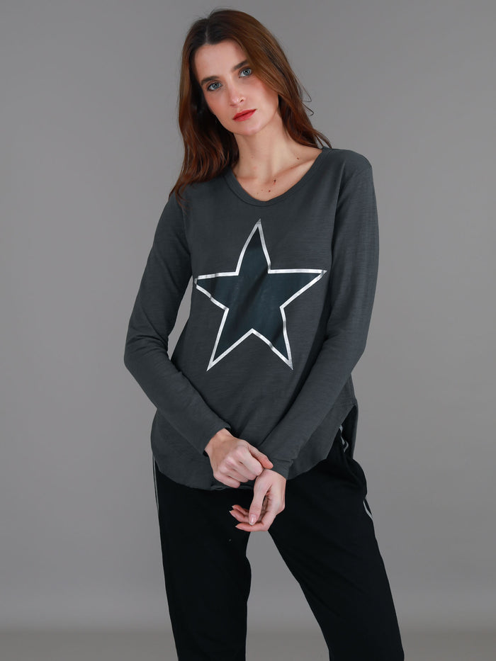 Wonder Silver Star T Shirt