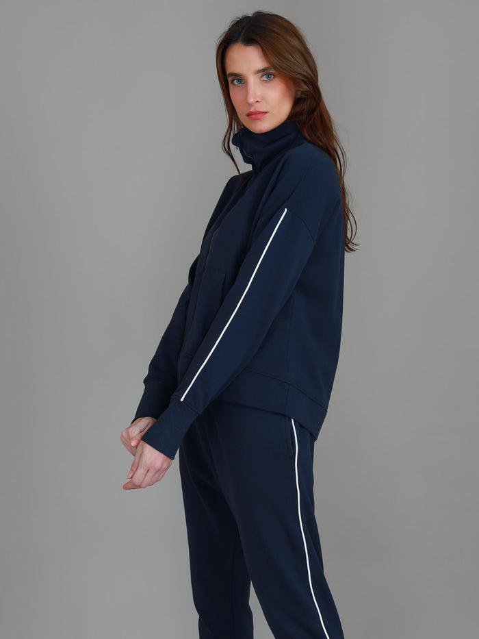 Ivy Side Stripe Zip Jacket