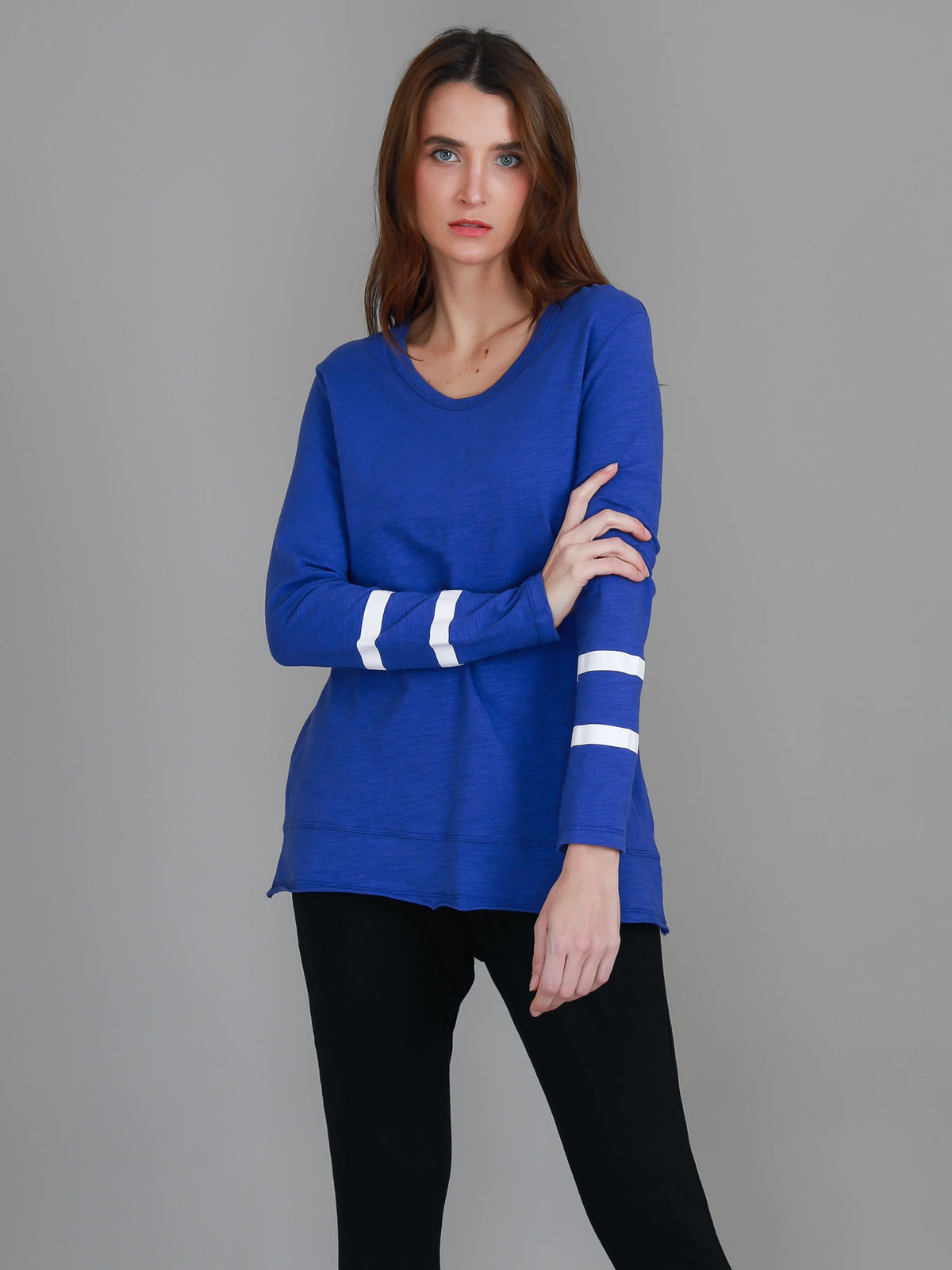 Tarwin Twin Stripe T Shirt