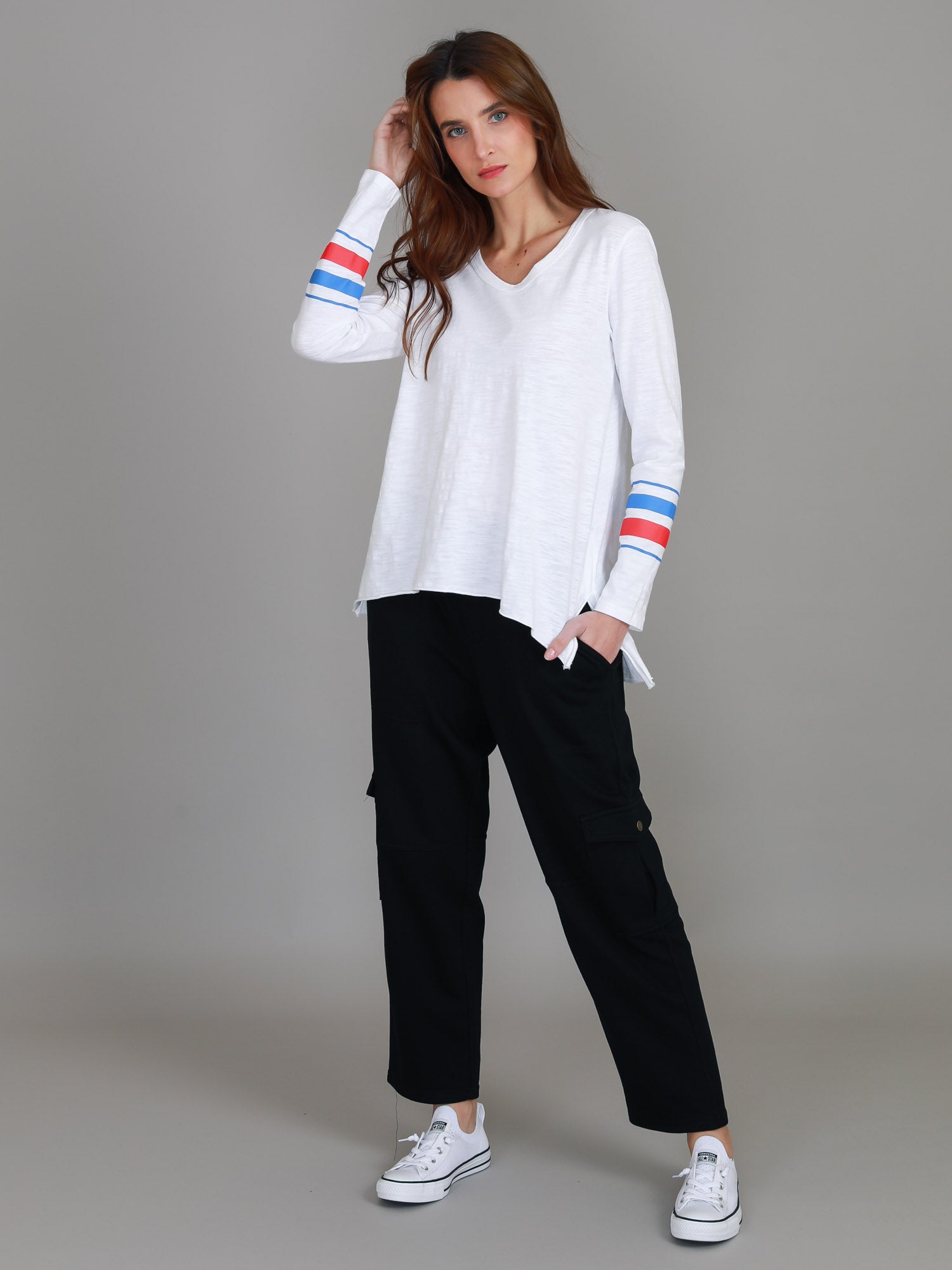 long sleeve white #color_white