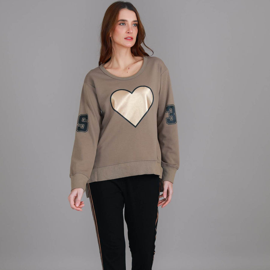 Seaspray 3S Heart Sweatshirt size guide