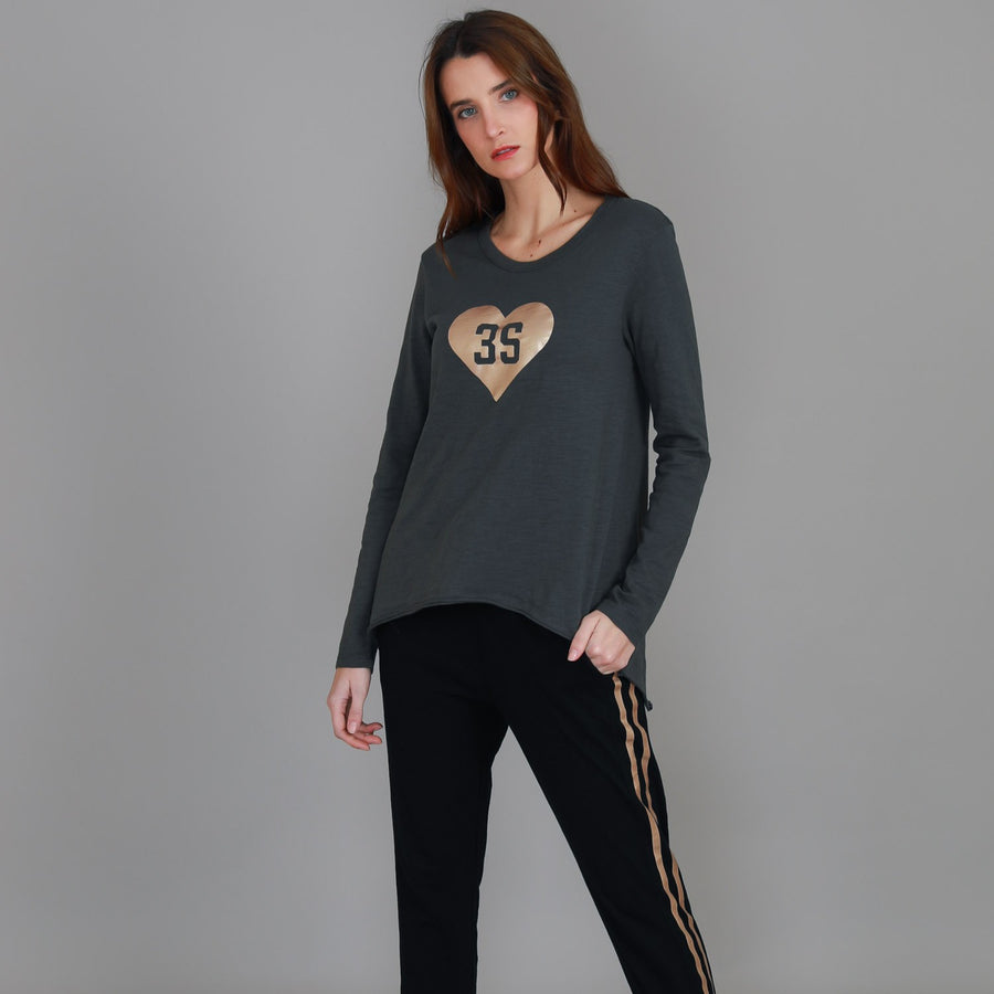 Dutson 3S Heart T Shirt size guide