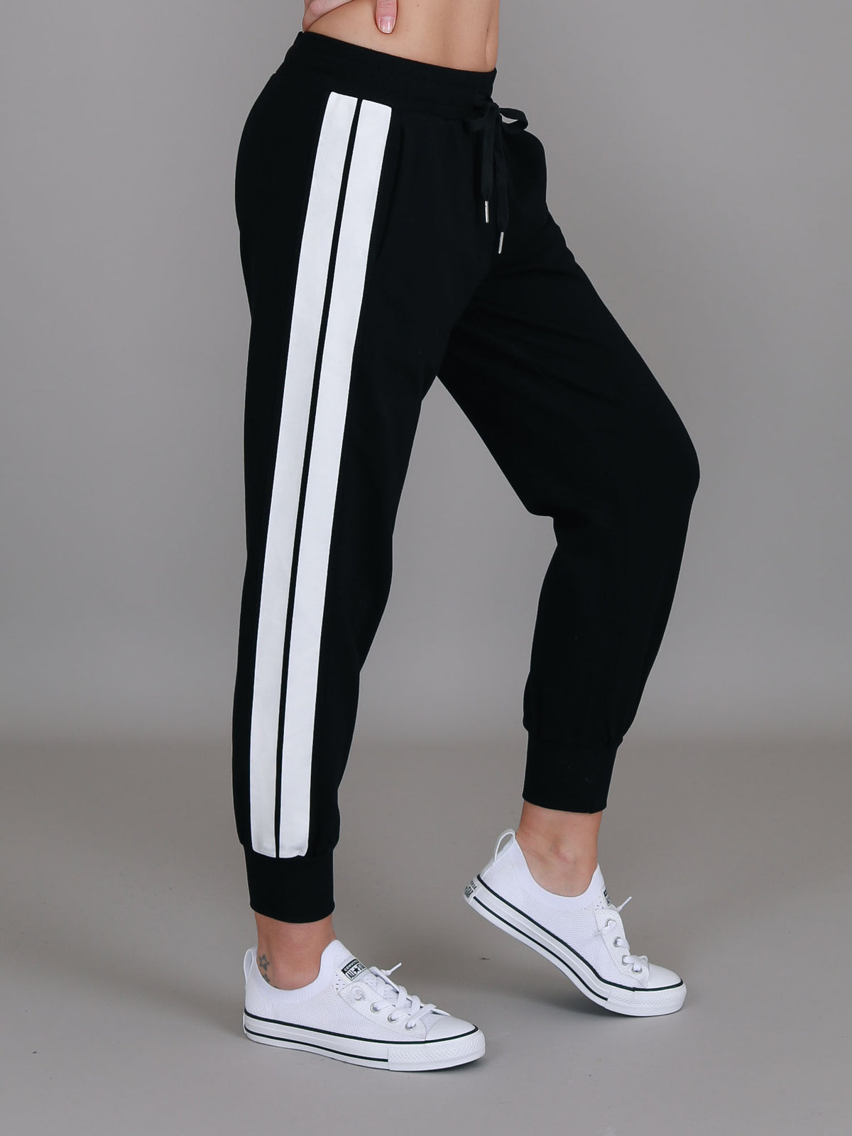essentials black sweatpants