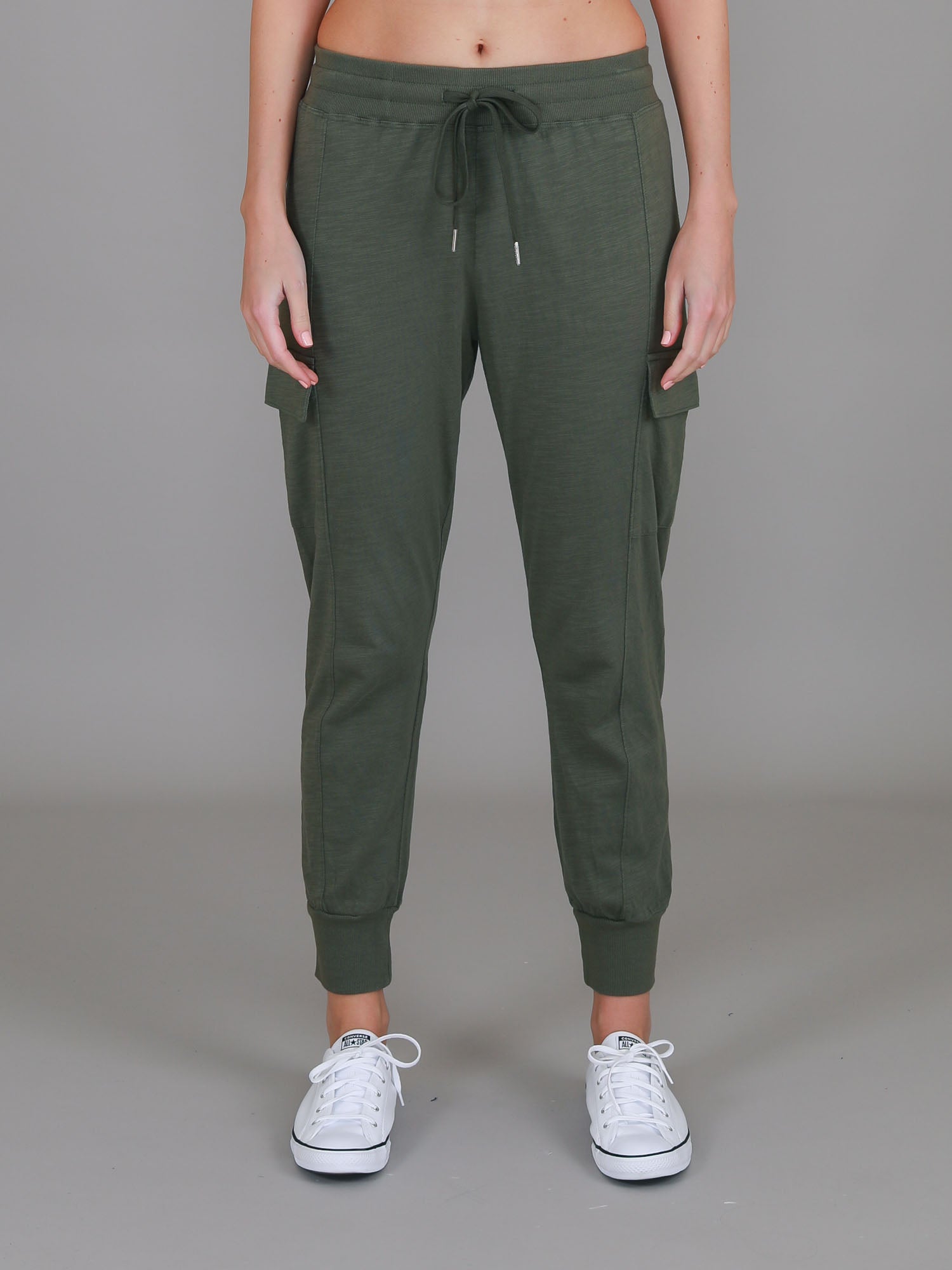 jogger cargo pants women's #color_khaki