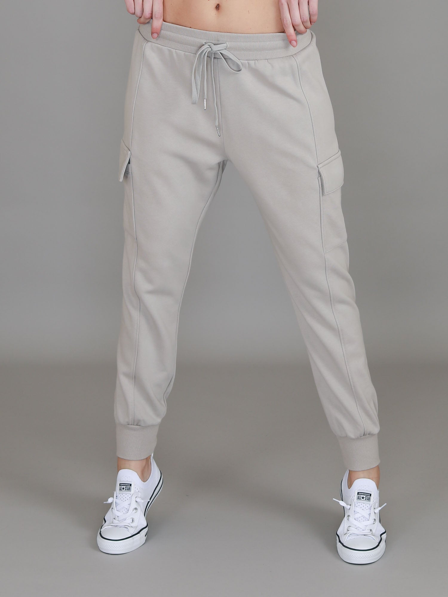 ladies cargo pants #color_angora