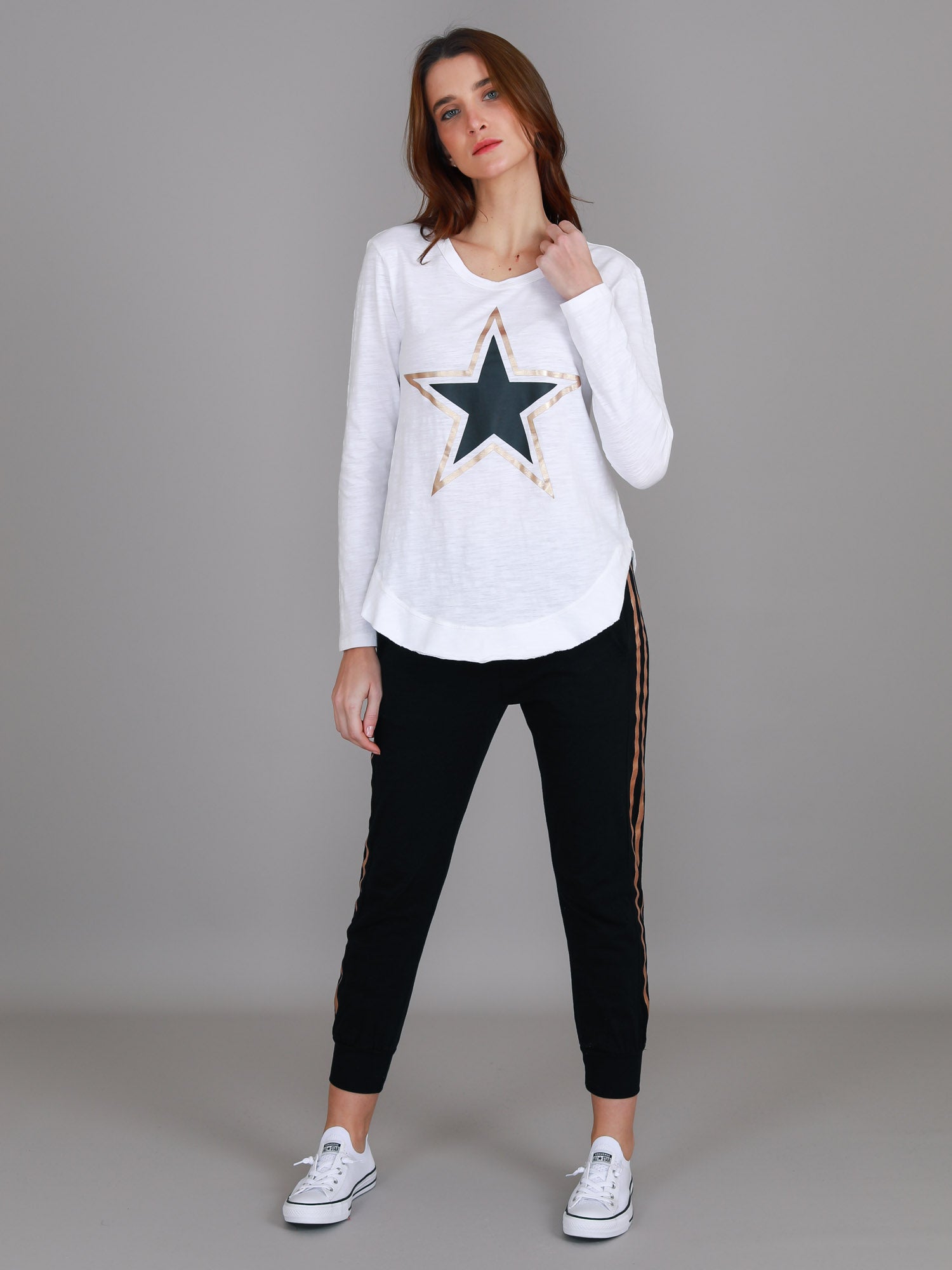 long sleeve t-shirt women's #color_white