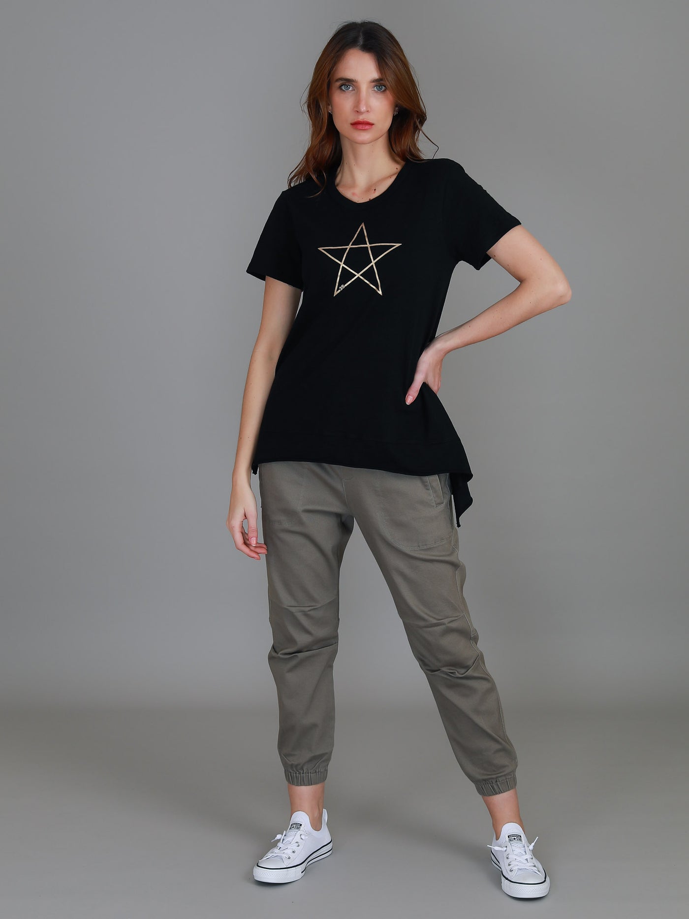 Krystal Gold Star T Shirt