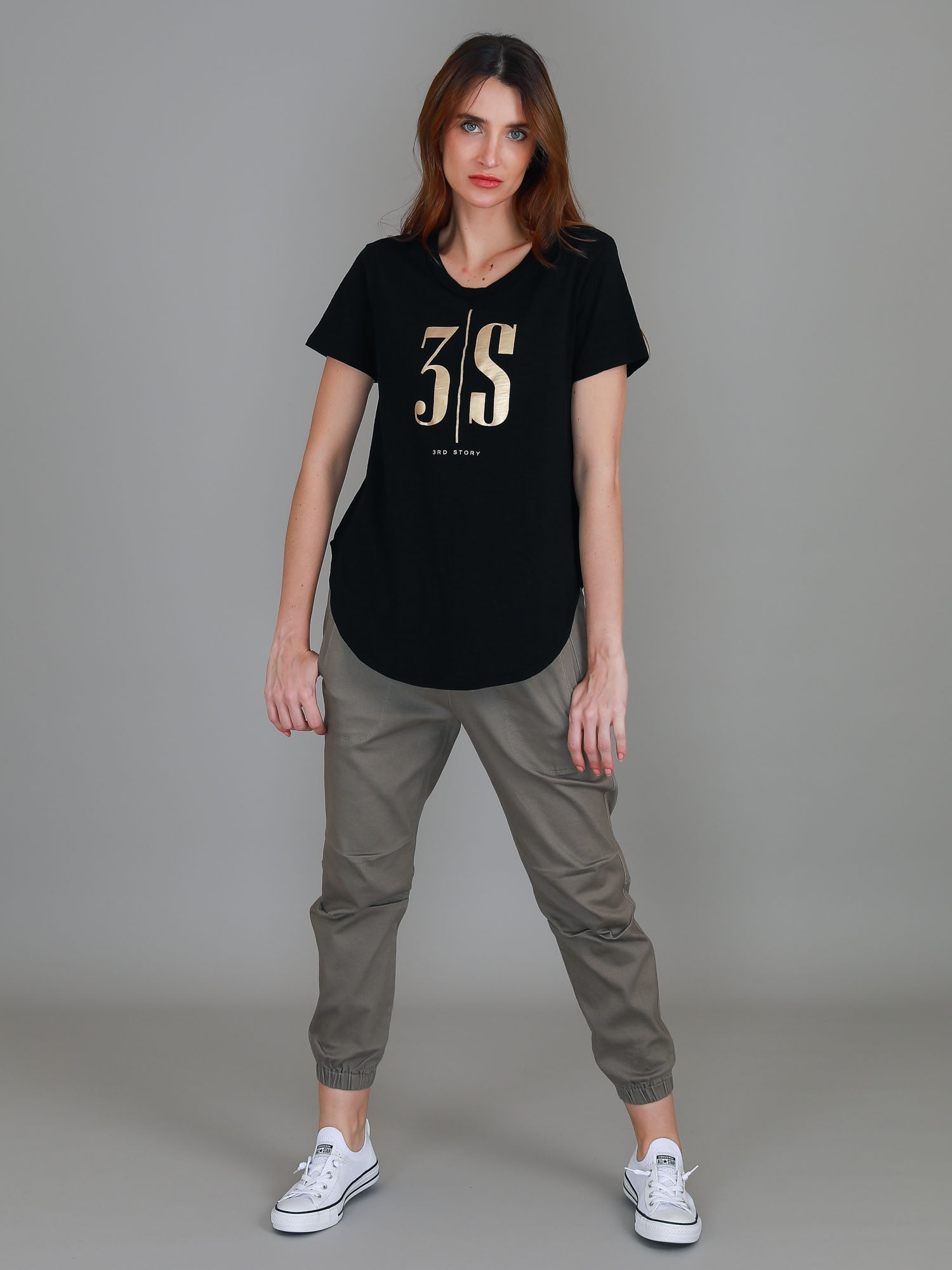 womens long tshirts #color_black