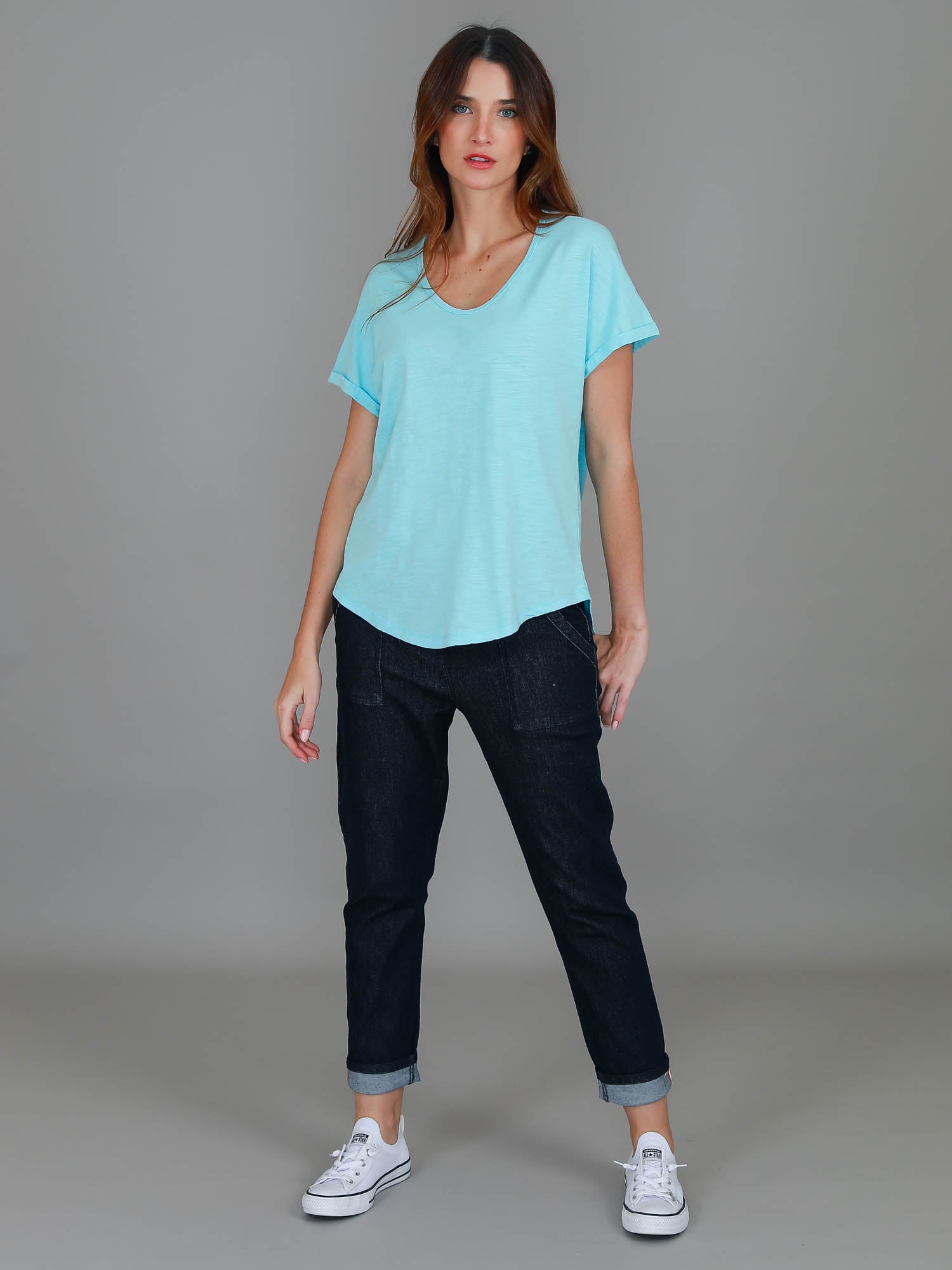 dress tops for women #color_cyan