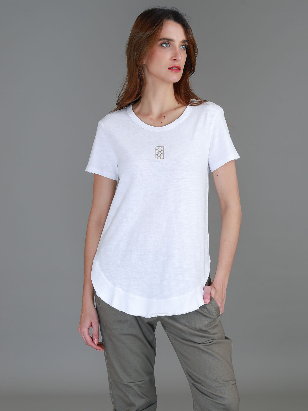 Elianna Embroidery Logo S/S Tee