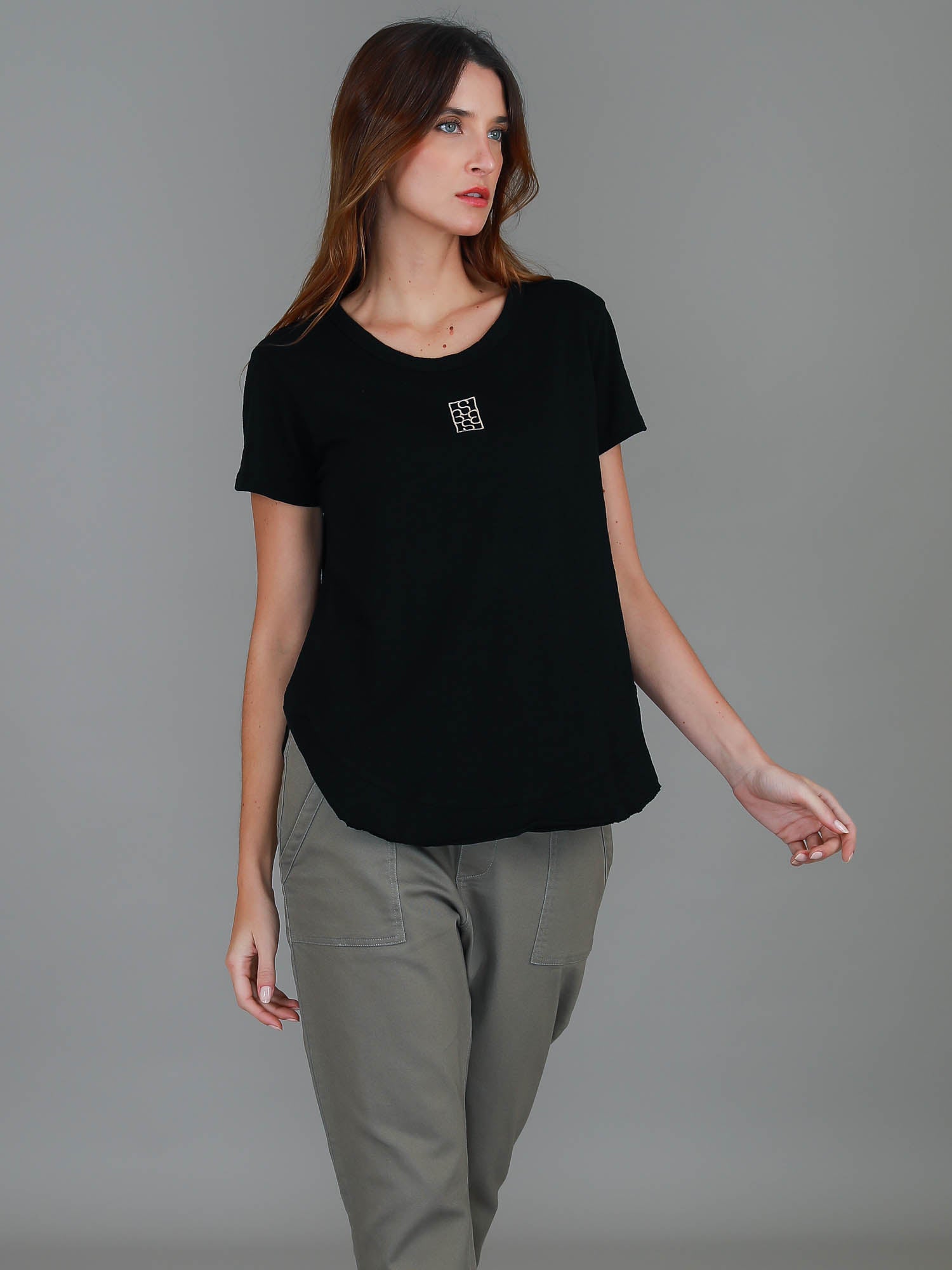 black loose top #color_black
