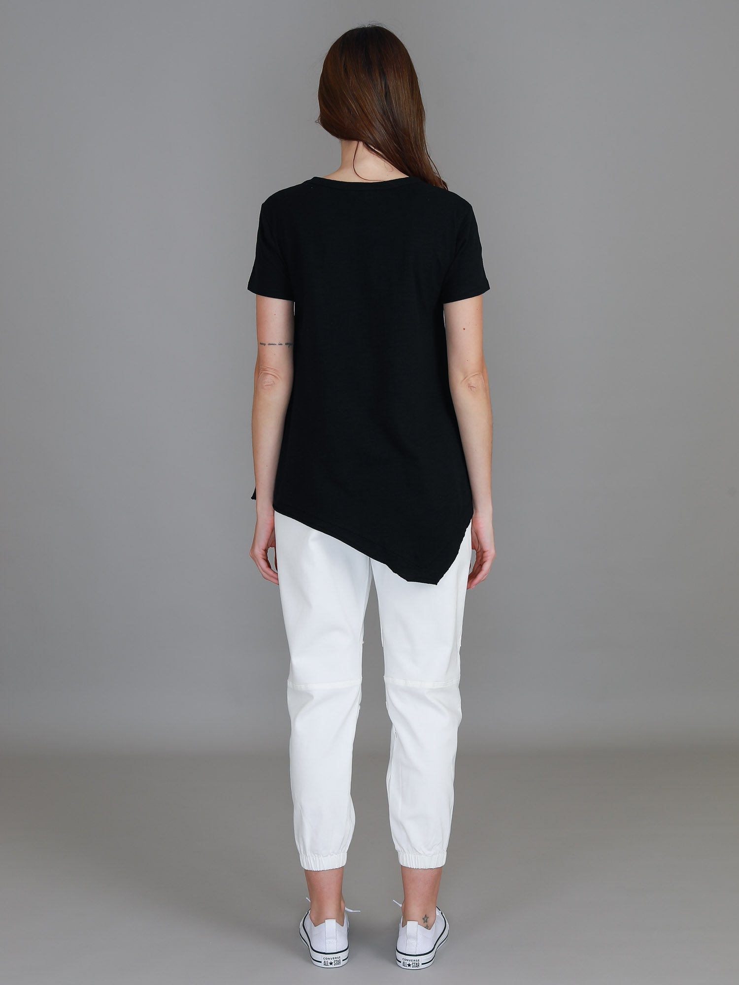 womens smart casual tops #color_black