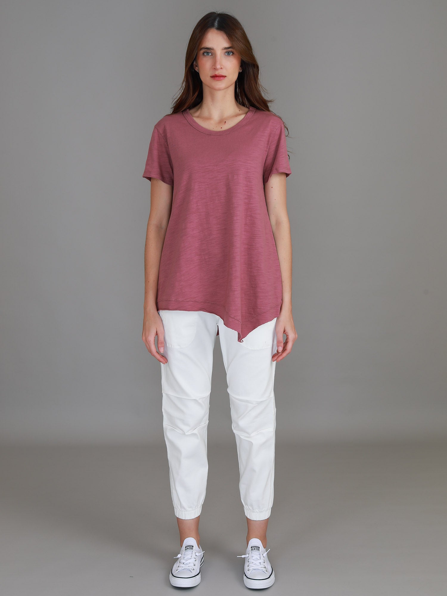 women's casual tops australia #color_plummy