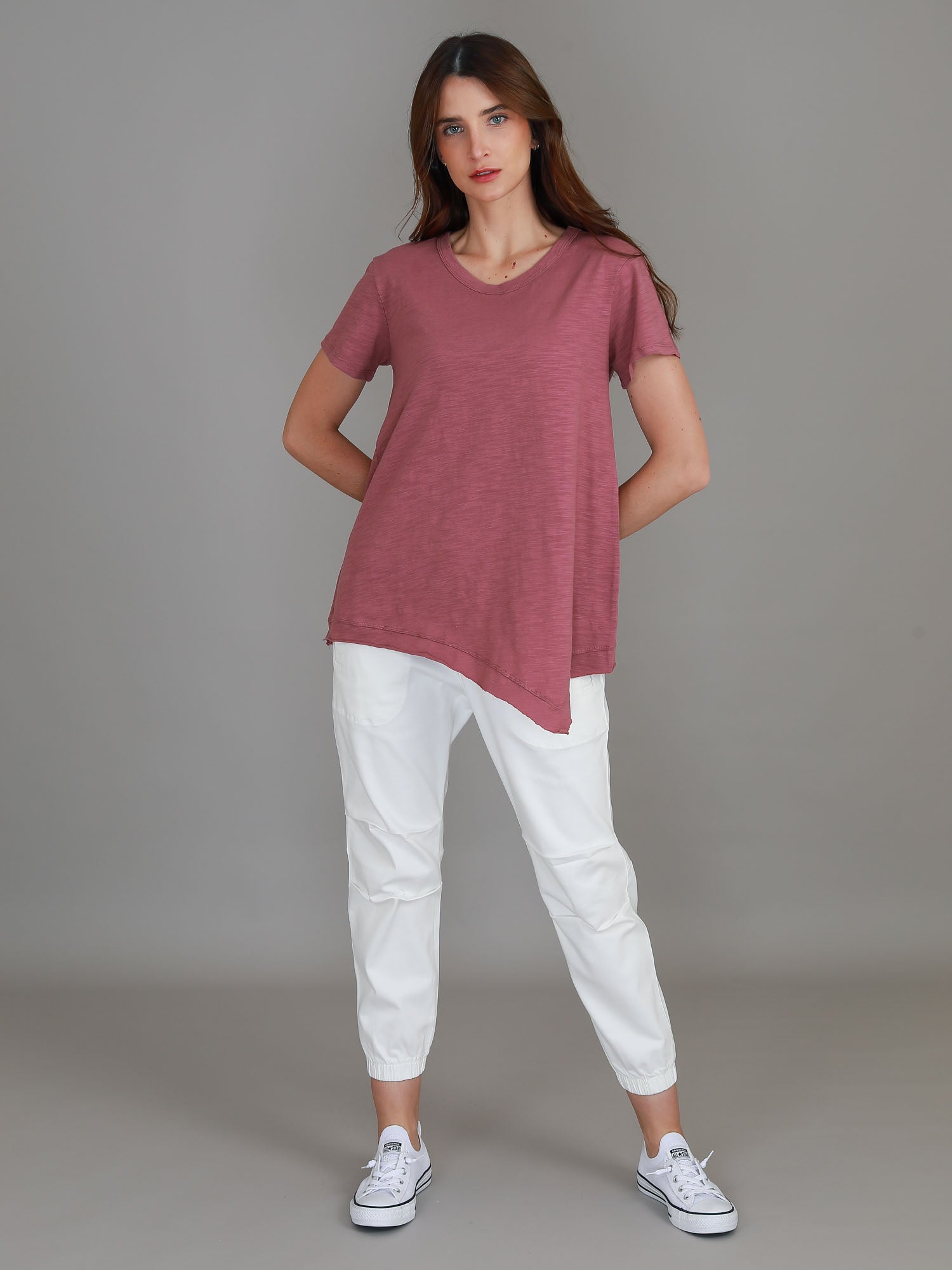 womens casual tops australia #color_plummy