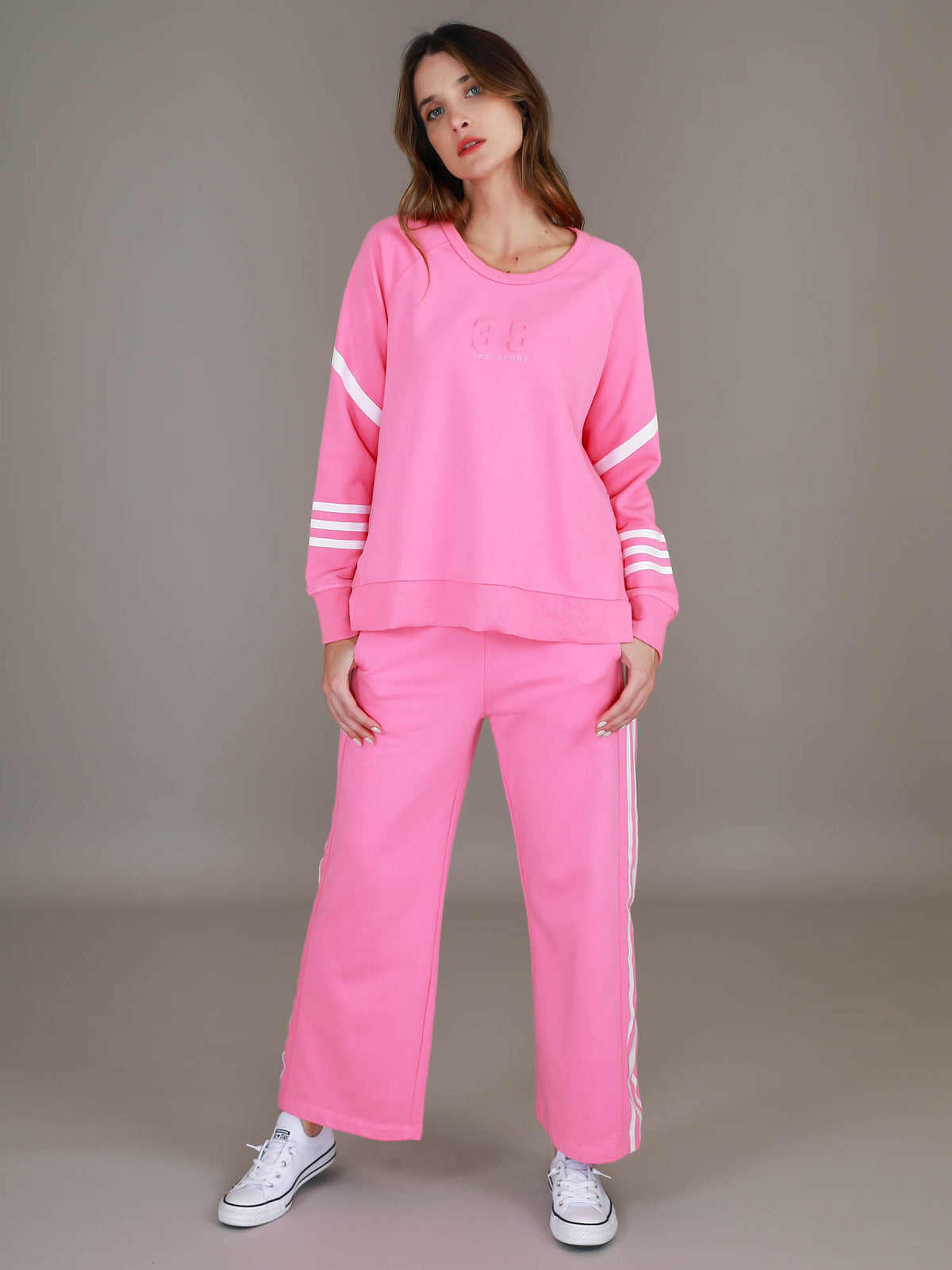 pink pullover #color_bubble gum