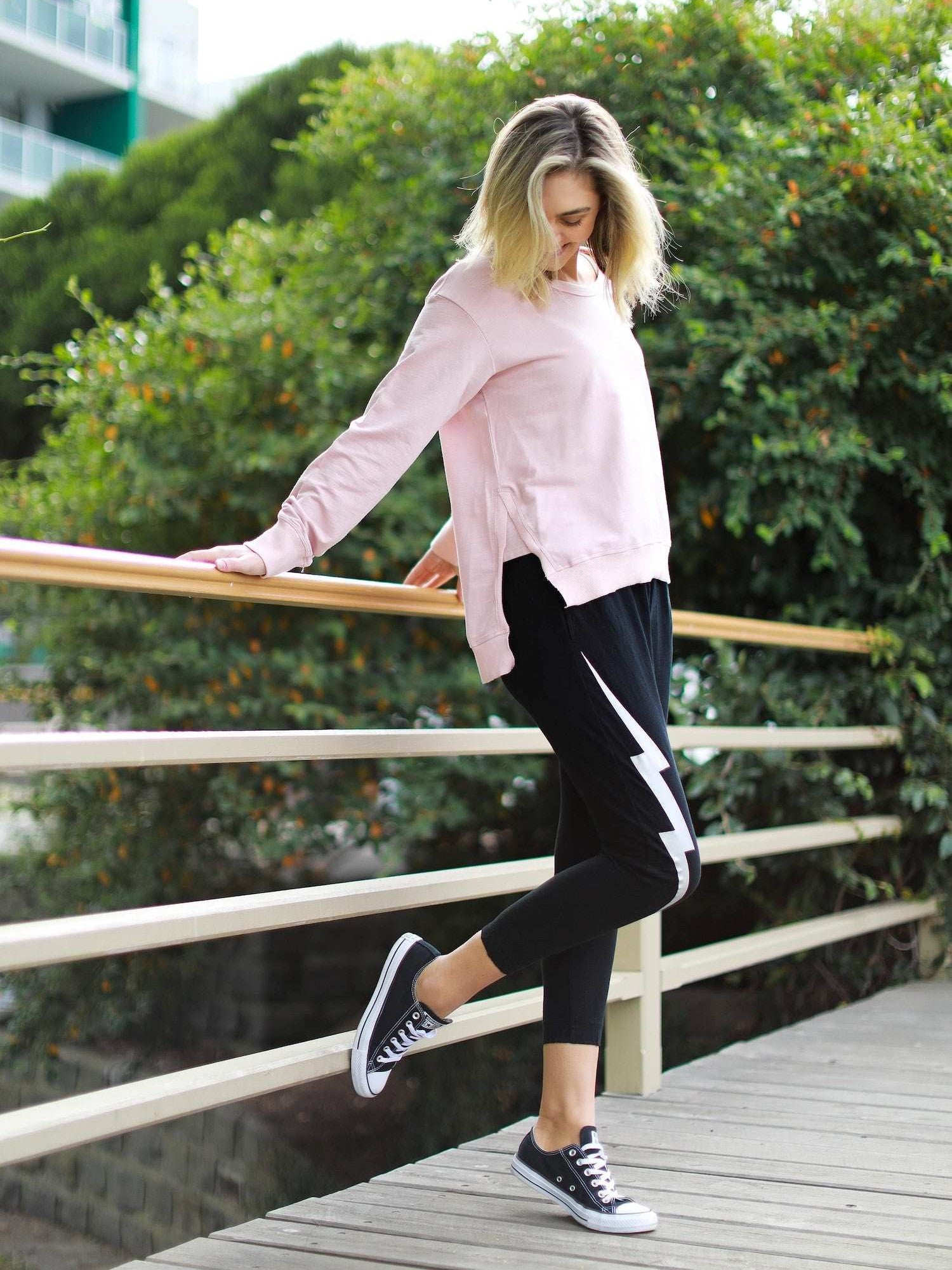 summer joggers #color_black