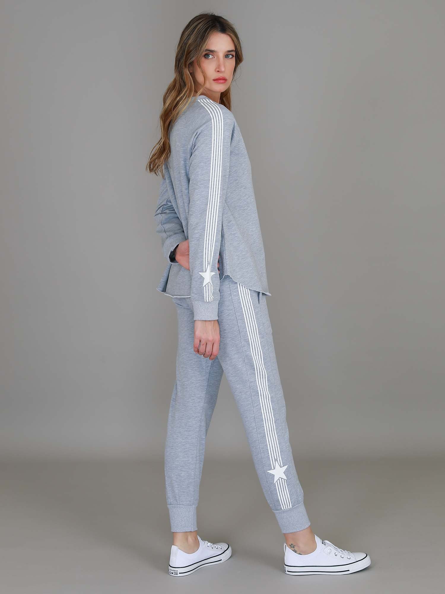womens sweat set #color_grey marle