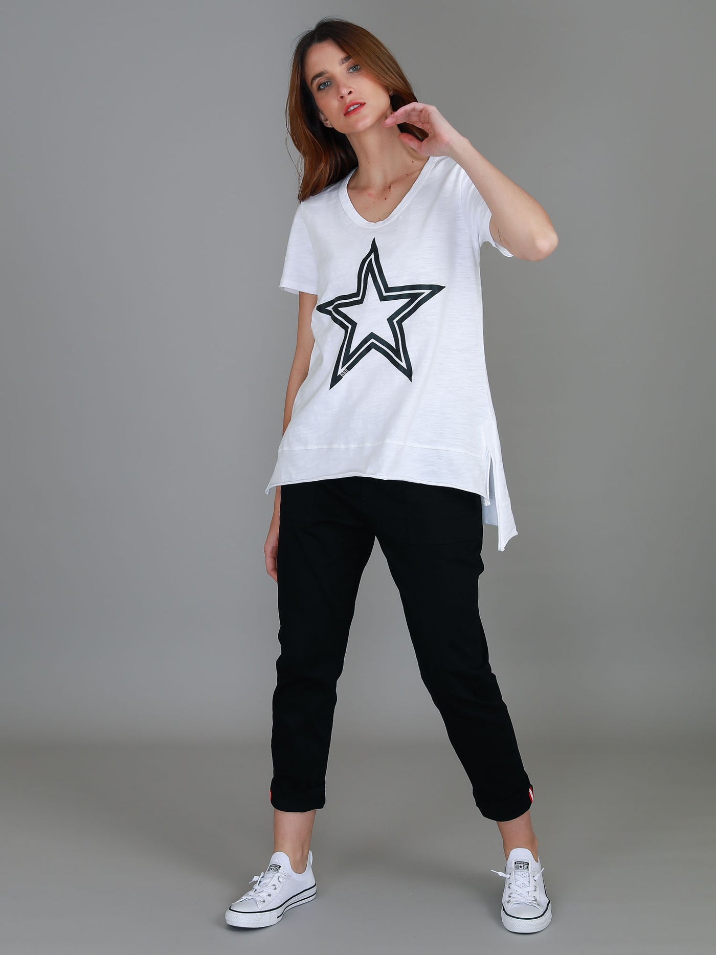 Abbey Star Framed S/S Tee