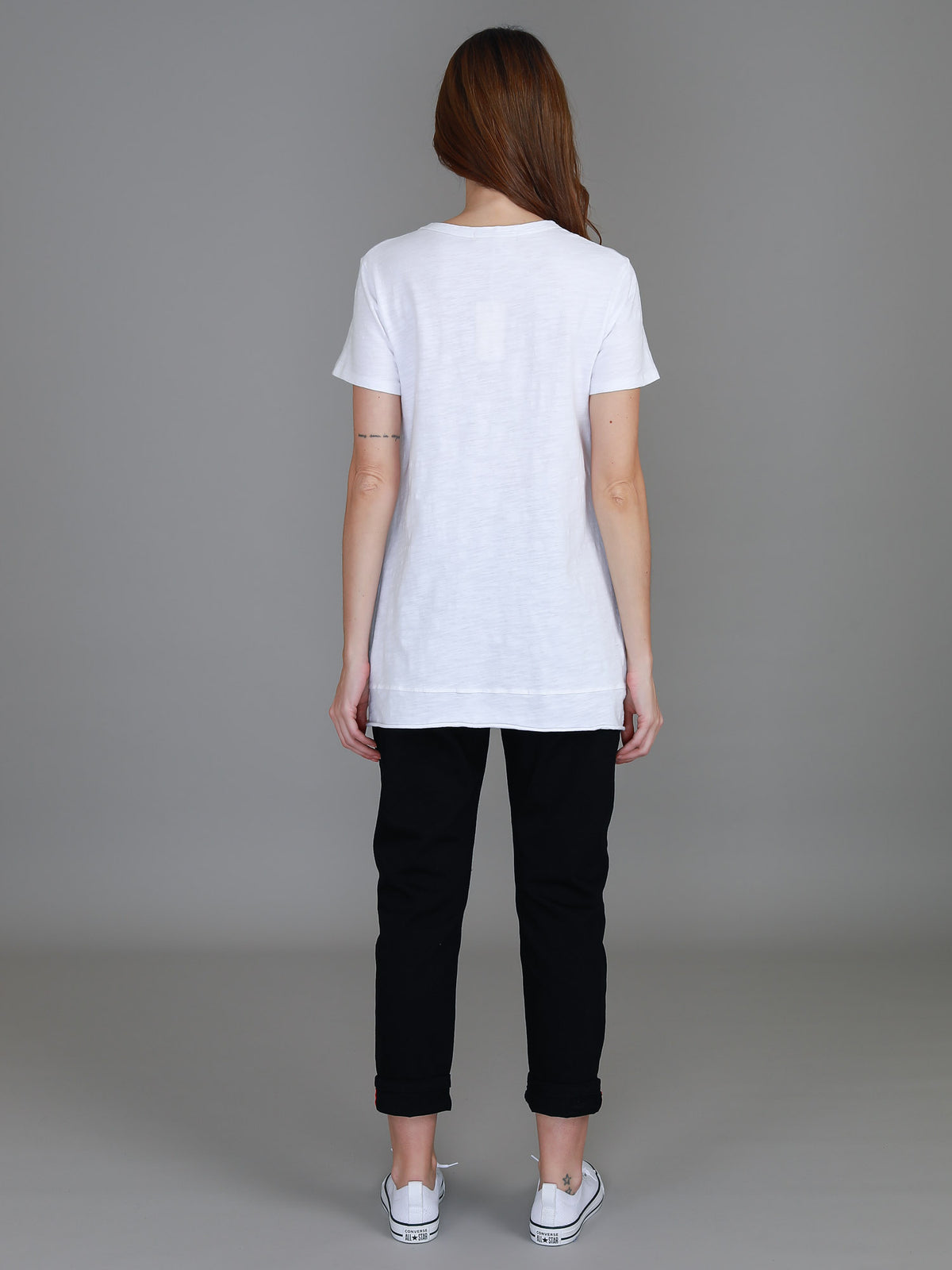 cotton white t shirt