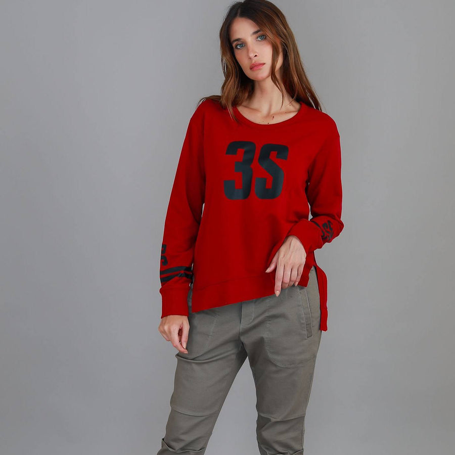 Leigh 3S Logo Sweatshirt size guide