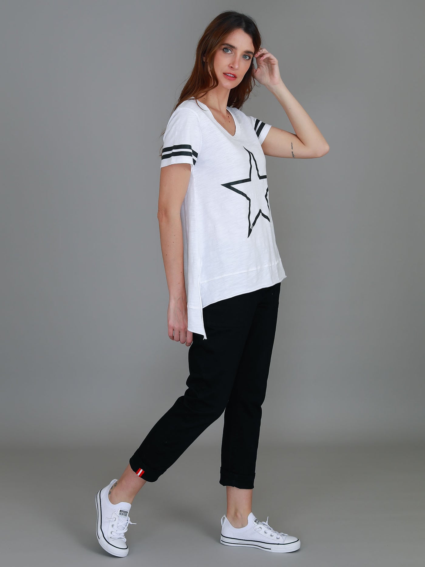 Katie Star Short Sleeve T Shirt