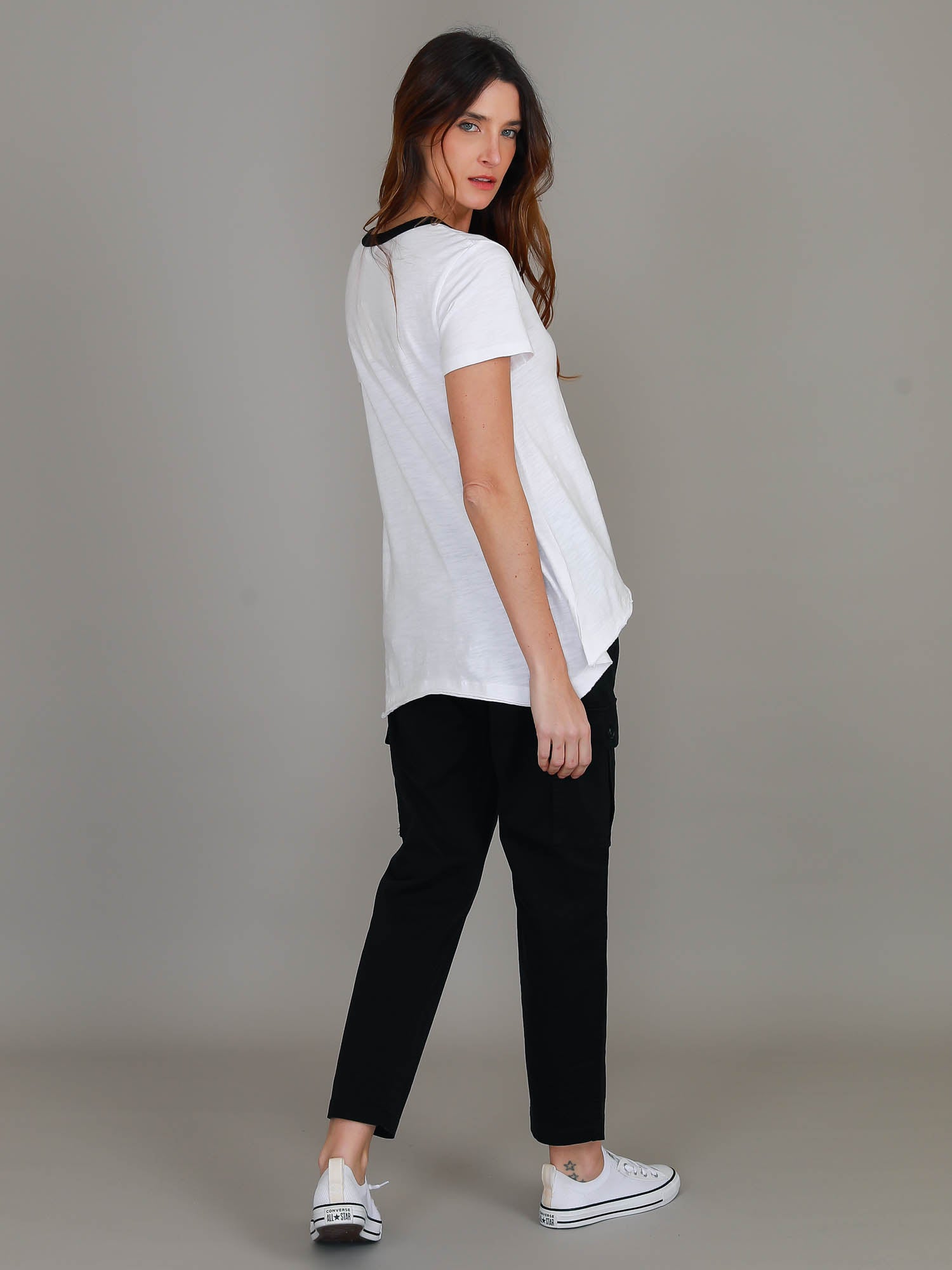 loose white top #color_white