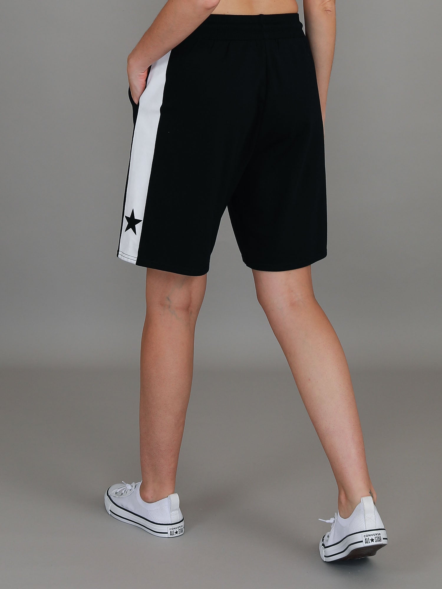 longer shorts for older ladies #color_black