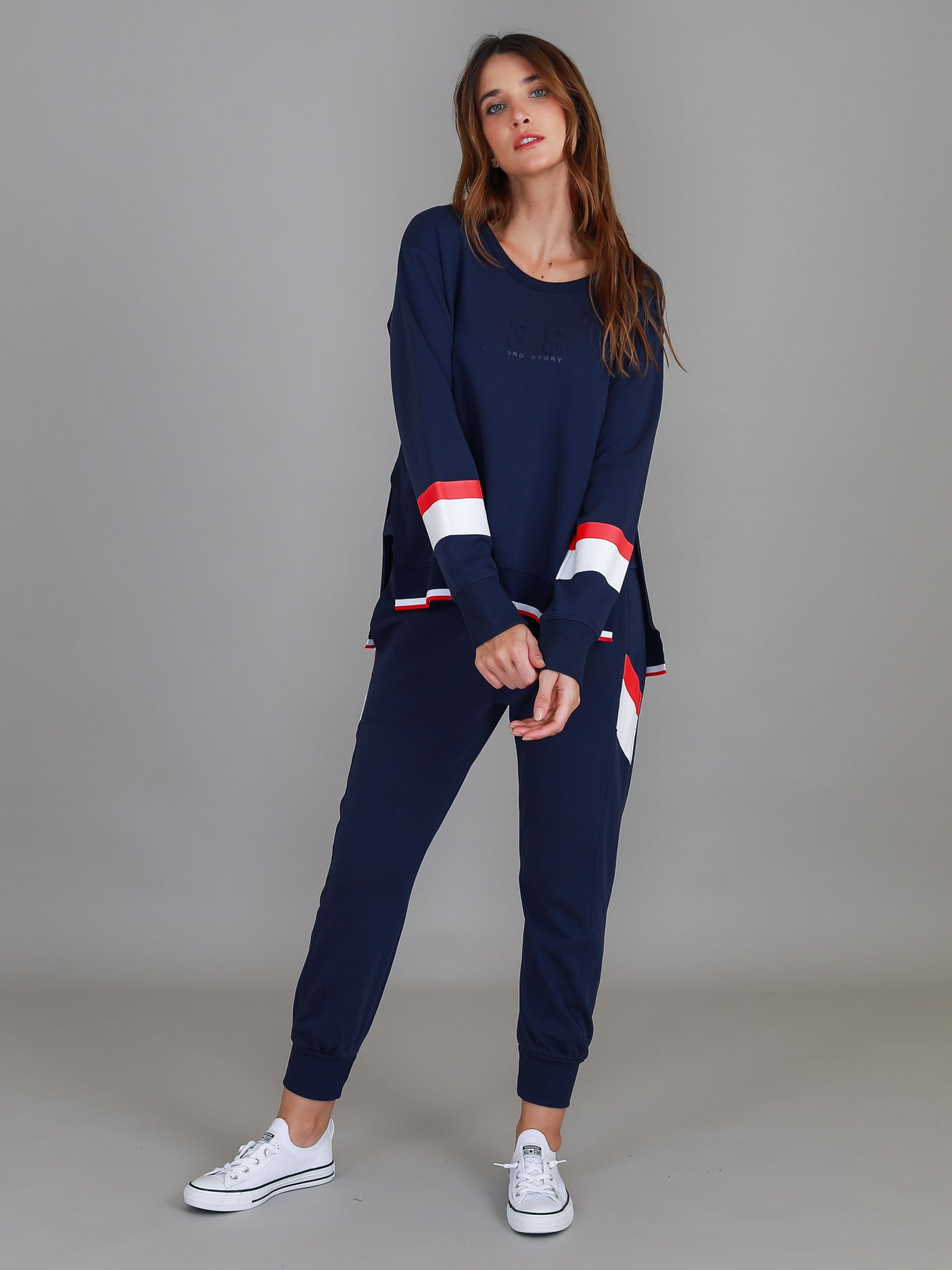 Jorja 3S Banded Sweatshirt