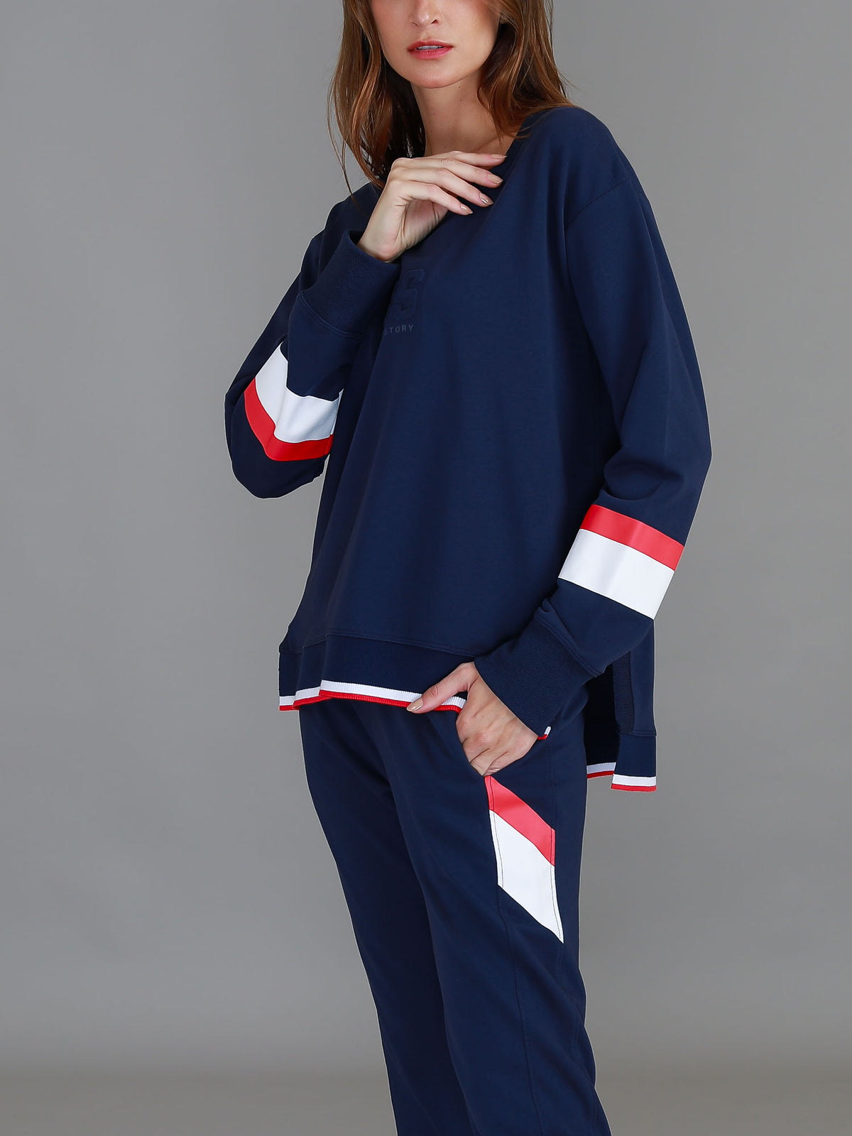Jorja 3S Banded Sweatshirt