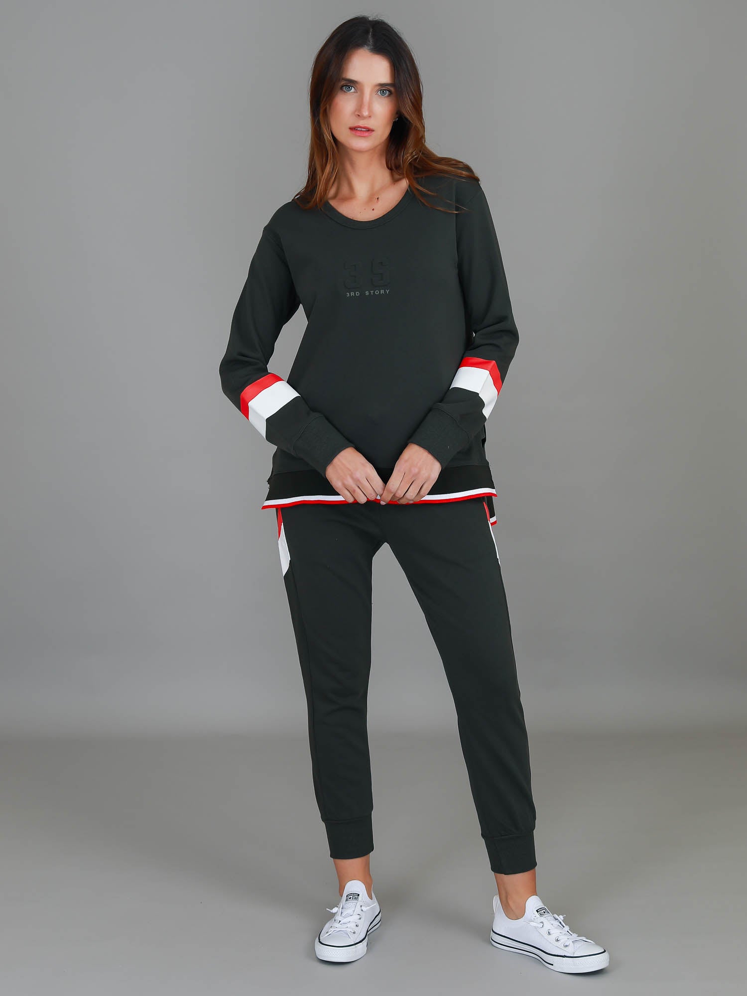 ladies sweatshirts australia #color_dark khaki