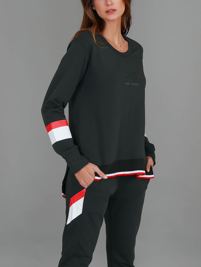 Jorja 3S Banded Sweatshirt