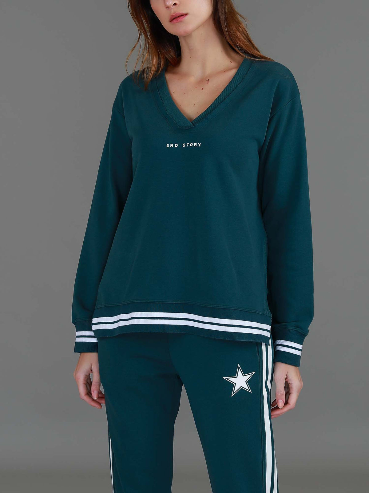 womens tracksuit set teal