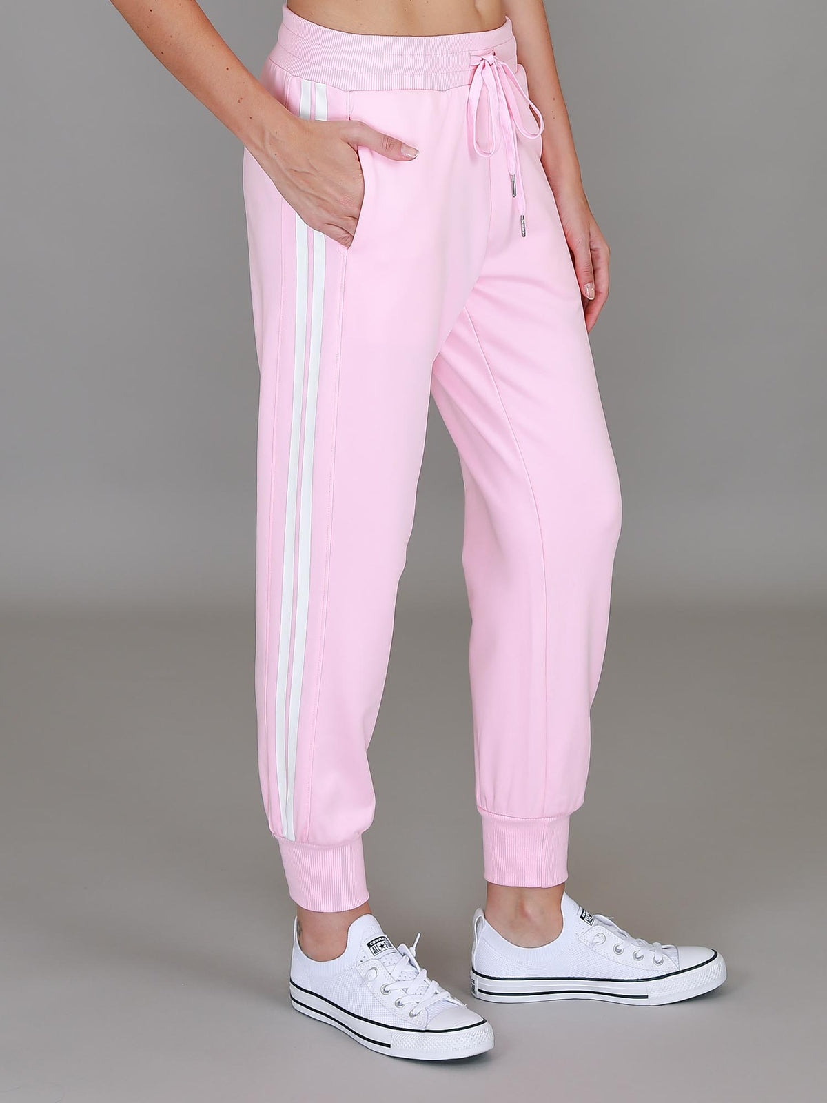 Pammy Stripe Panel Sweatpants