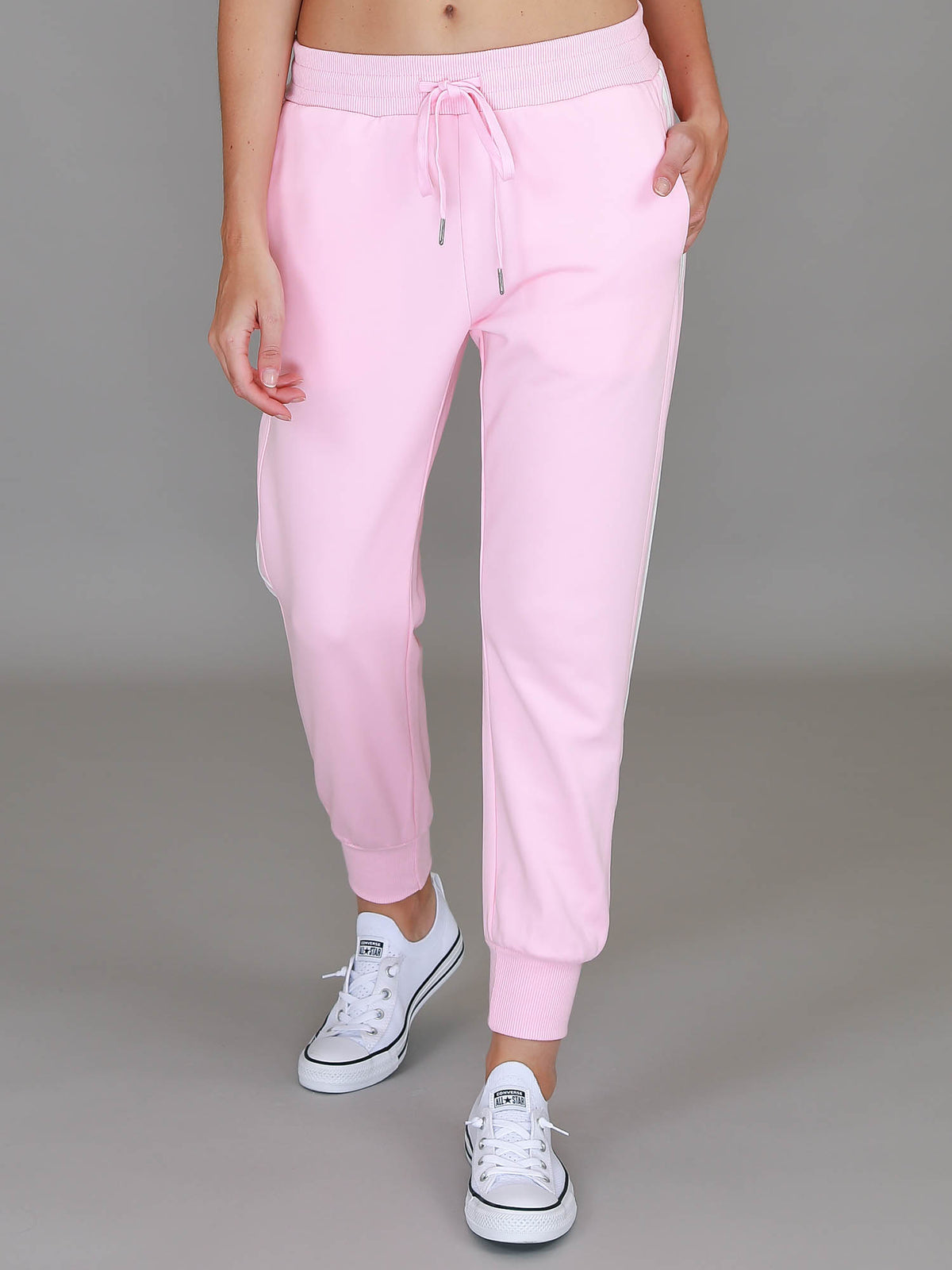 light pink sweatpants