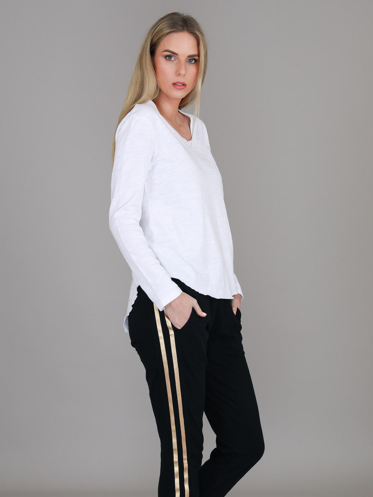 Penola Long Sleeve Essentials T Shirt