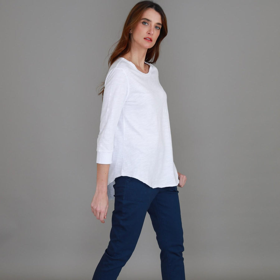 Shannon 3/4 Sleeve T Shirt size guide