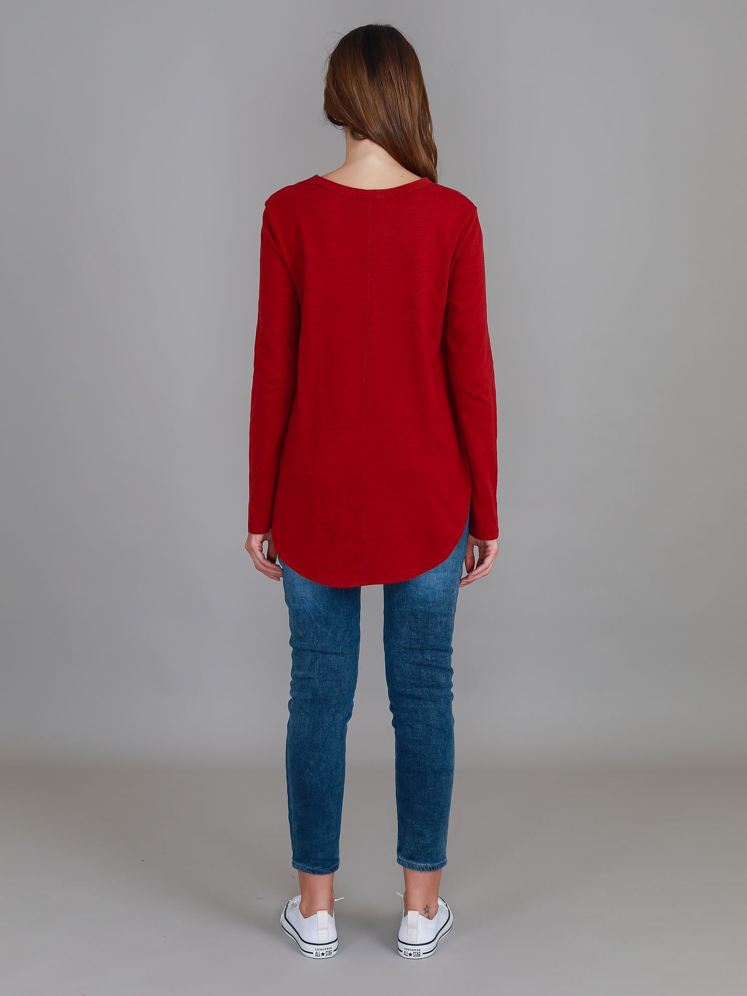 red t shirt for women #color_goji red