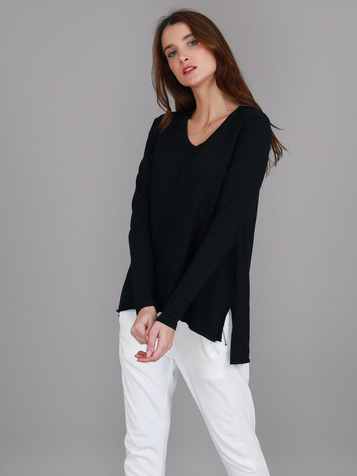 Millicent Long Sleeve Essentials T Shirt