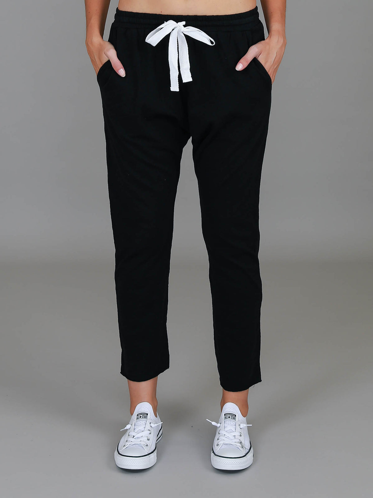 womens black joggers australia