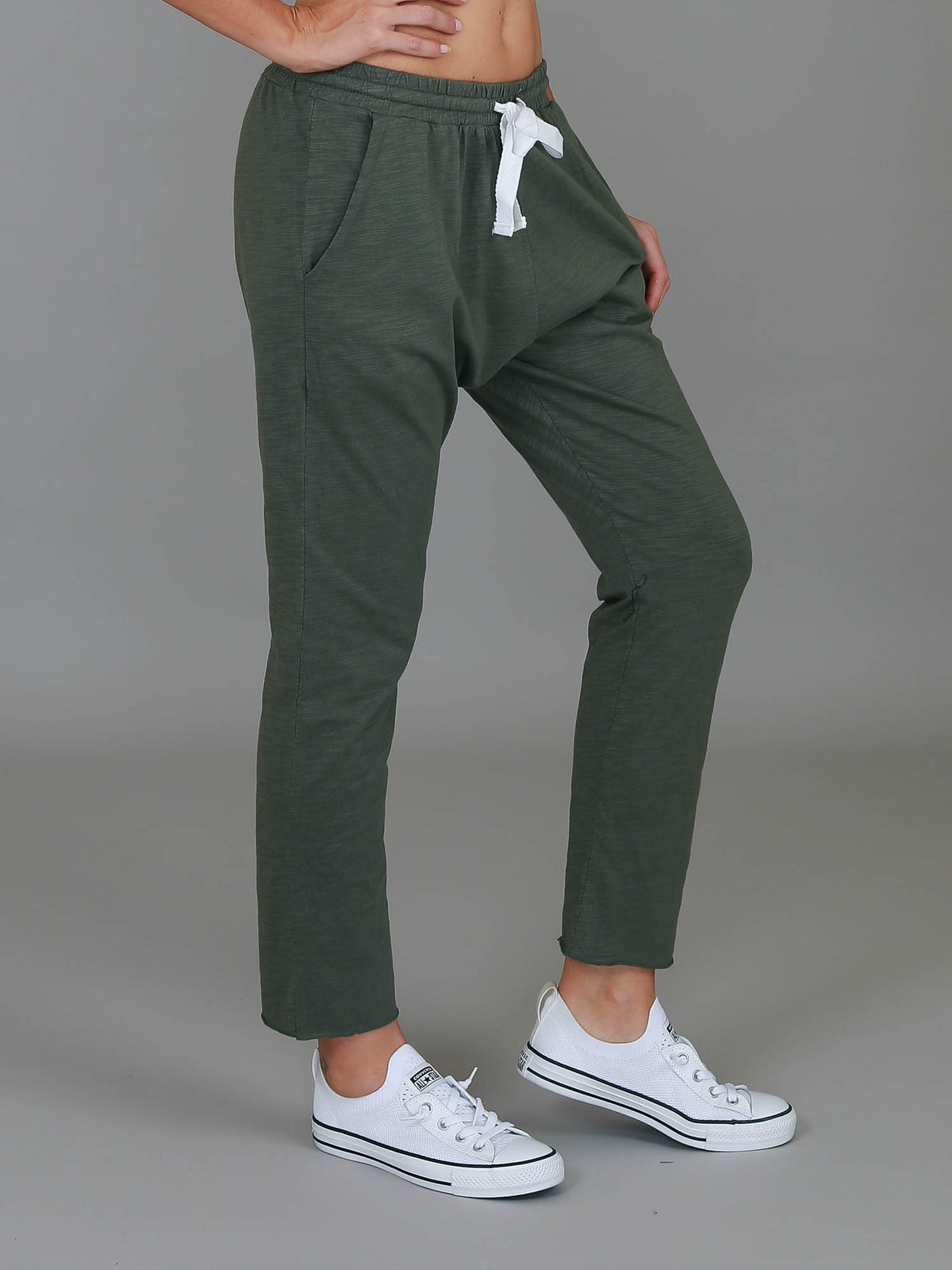 green joggers womens