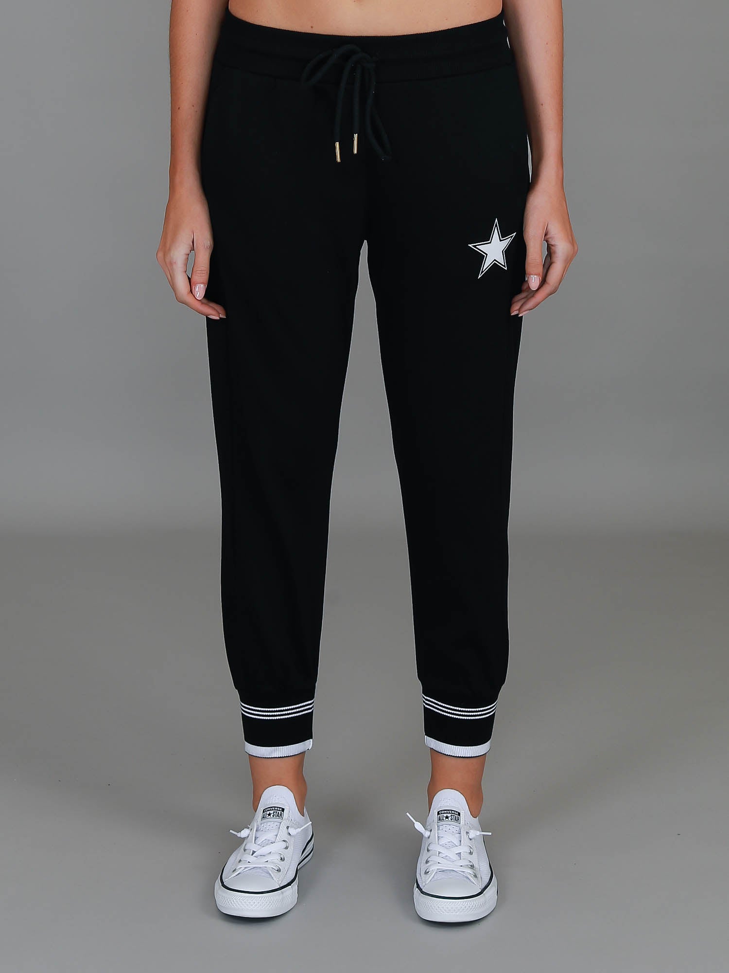 gym track pants for women #color_black